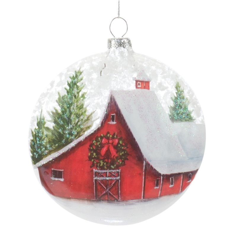 Barn Ball Ornament